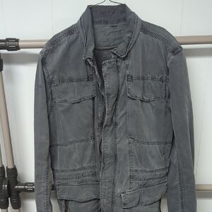 Calvin Klein Men's Charcoal Field Jacket